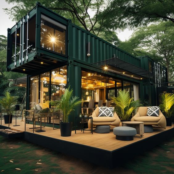 Shipping container accessories in 8 steps