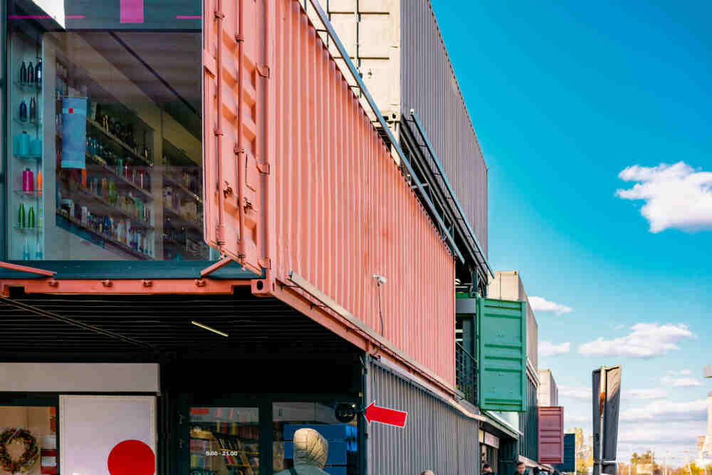 shipping container modifications for customer request